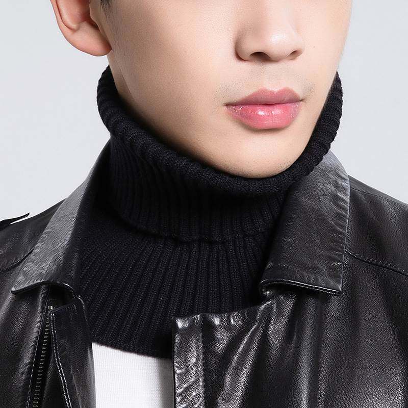 秋冬新款男士高领针织围脖套头保暖护颈椎时尚简约百搭毛线假领子,服饰配件/皮带/帽子/围巾,假领,淘宝优惠券,粉丝福利购,淘宝优惠卷