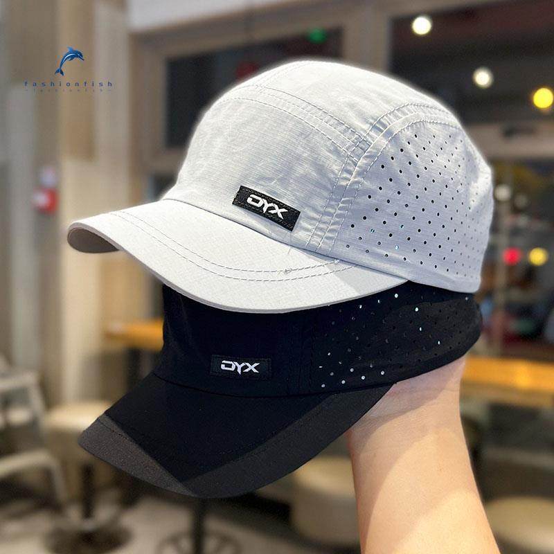 日系覆古短帽沿帽子夏季网眼透气速干棒球帽户外跑步运动遮阳鸭舌