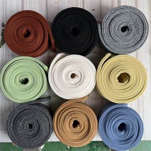 羊毛大衣配的腰带羊绒外套装饰配件蝴蝶结绑带灰色黄色绿色红色白