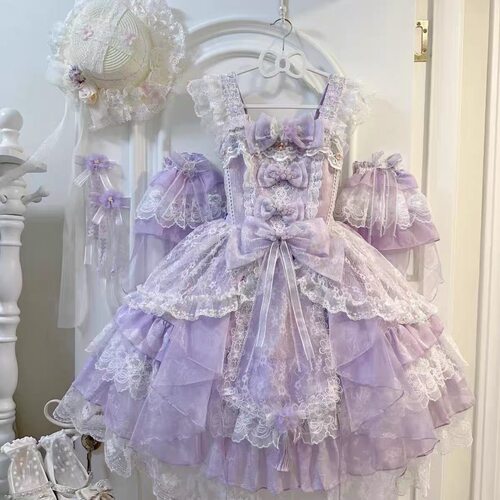 春水映梨花现货洛丽塔JSK连衣裙