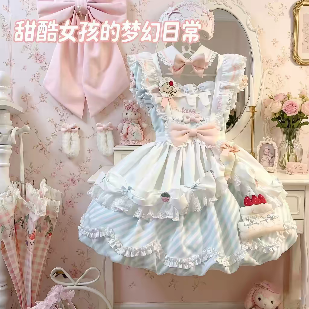 小狗裱花师洛丽塔OP蛋糕裙连衣裙