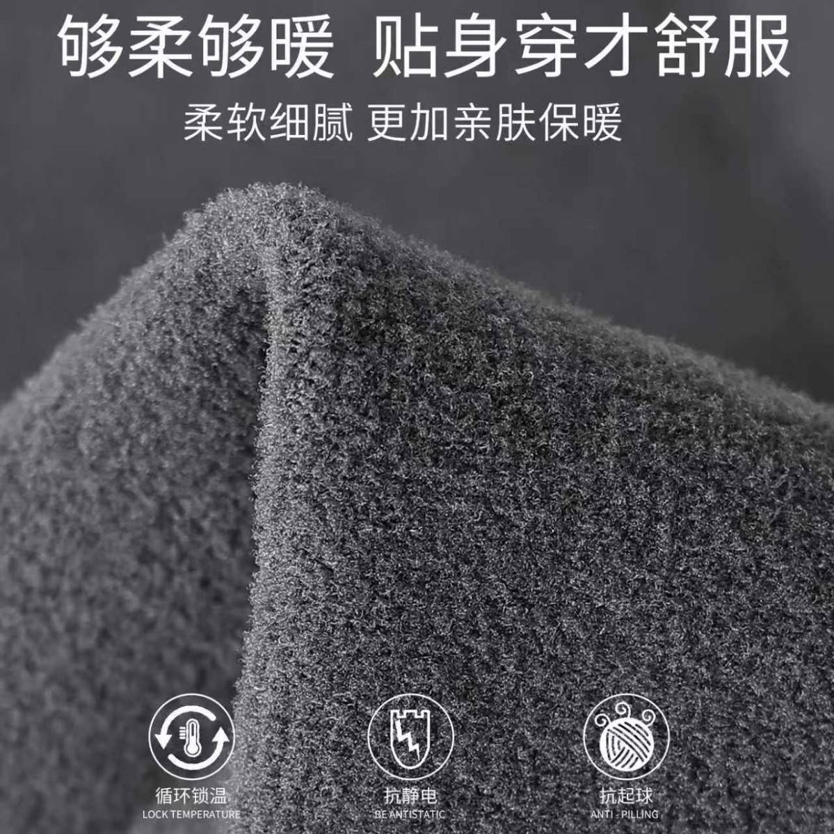 灰色打底裤袜女外穿秋冬加绒加厚螺纹棉竖条纹连裤袜高腰踩脚袜