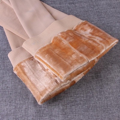 女童肉色打底裤加绒加厚秋冬季儿童练功白色舞蹈袜连裤袜光腿神器