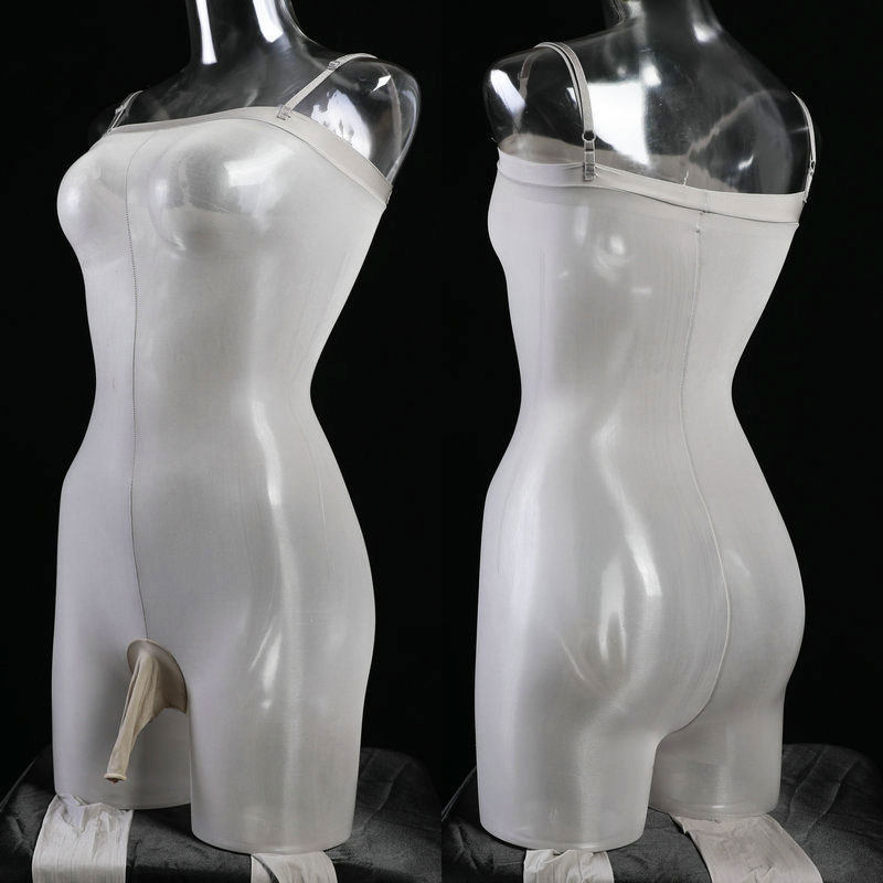 日系背带袜性感男士油亮情趣丝袜吊带一体连身袜带jj套连袜8d超薄