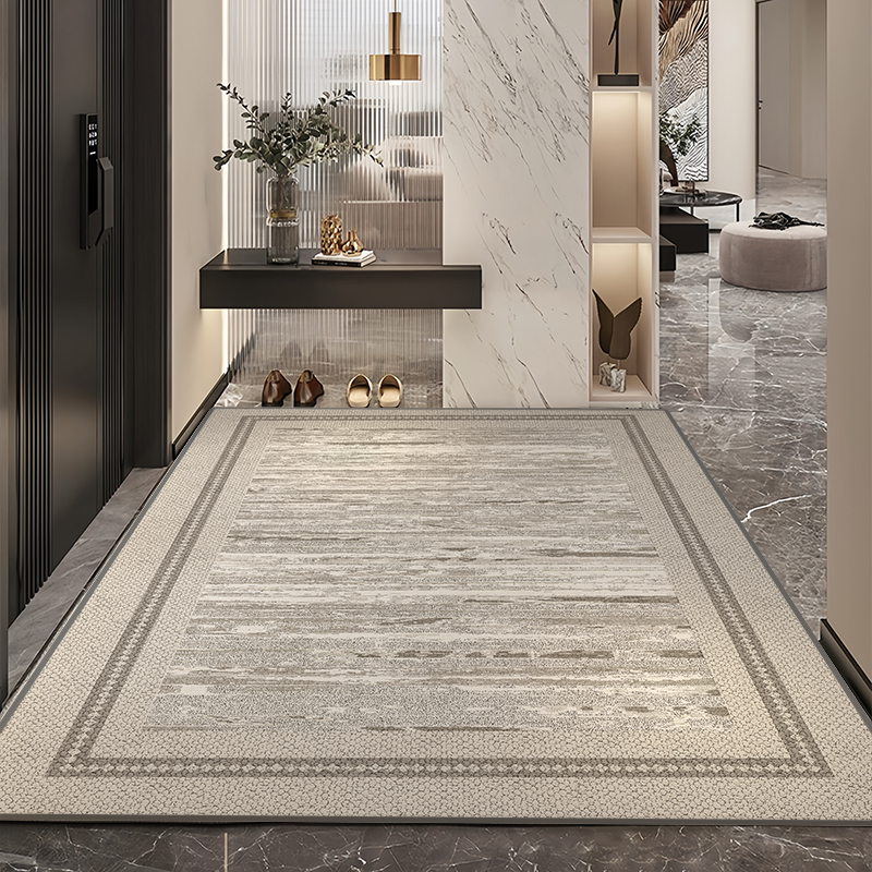 地垫入户门进门地毯门口家用门垫防滑客厅轻奢高级玄关脚垫可裁剪