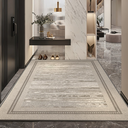 地垫入户门进门地毯门口家用门垫防滑客厅轻奢高级玄关脚垫可裁剪