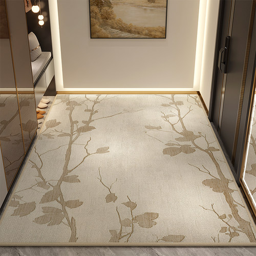 入户门地垫家用轻奢高级感别墅大门口防滑脚垫子进门玄关耐脏地毯