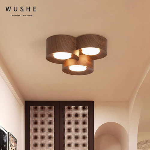 法式中古风过道吸顶灯2025新款