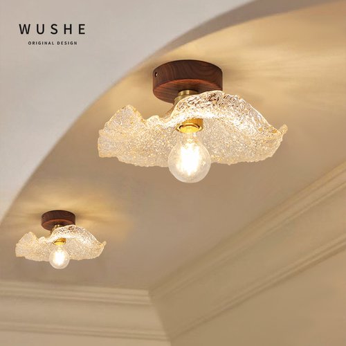 法式中古风玄关过道吸顶灯