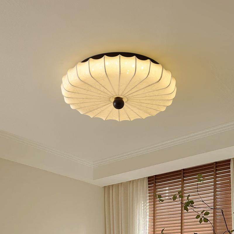 全光谱布达拉法式中古卧室吸顶灯美式复古布艺客厅书房主卧灯新款,家装灯饰光源,餐厅/卧室/书房吸顶灯,淘宝优惠券,粉丝福利购,淘宝优惠卷