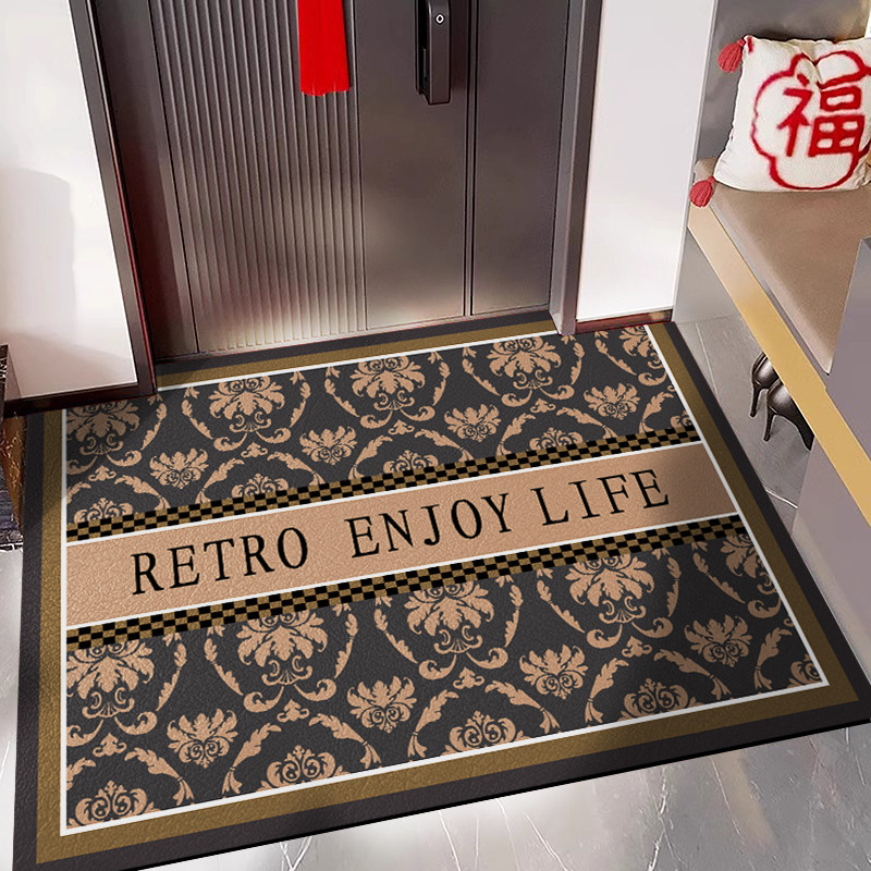 高级感皮革免洗门垫进门脚垫入户门地垫玄关门口免打理垫子入户毯,居家布艺,入户地垫,淘宝优惠券,粉丝福利购,淘宝优惠卷