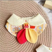 25新品 宠物口水巾可调节双面狗狗三角巾口水围兜宠物衣服配饰围嘴