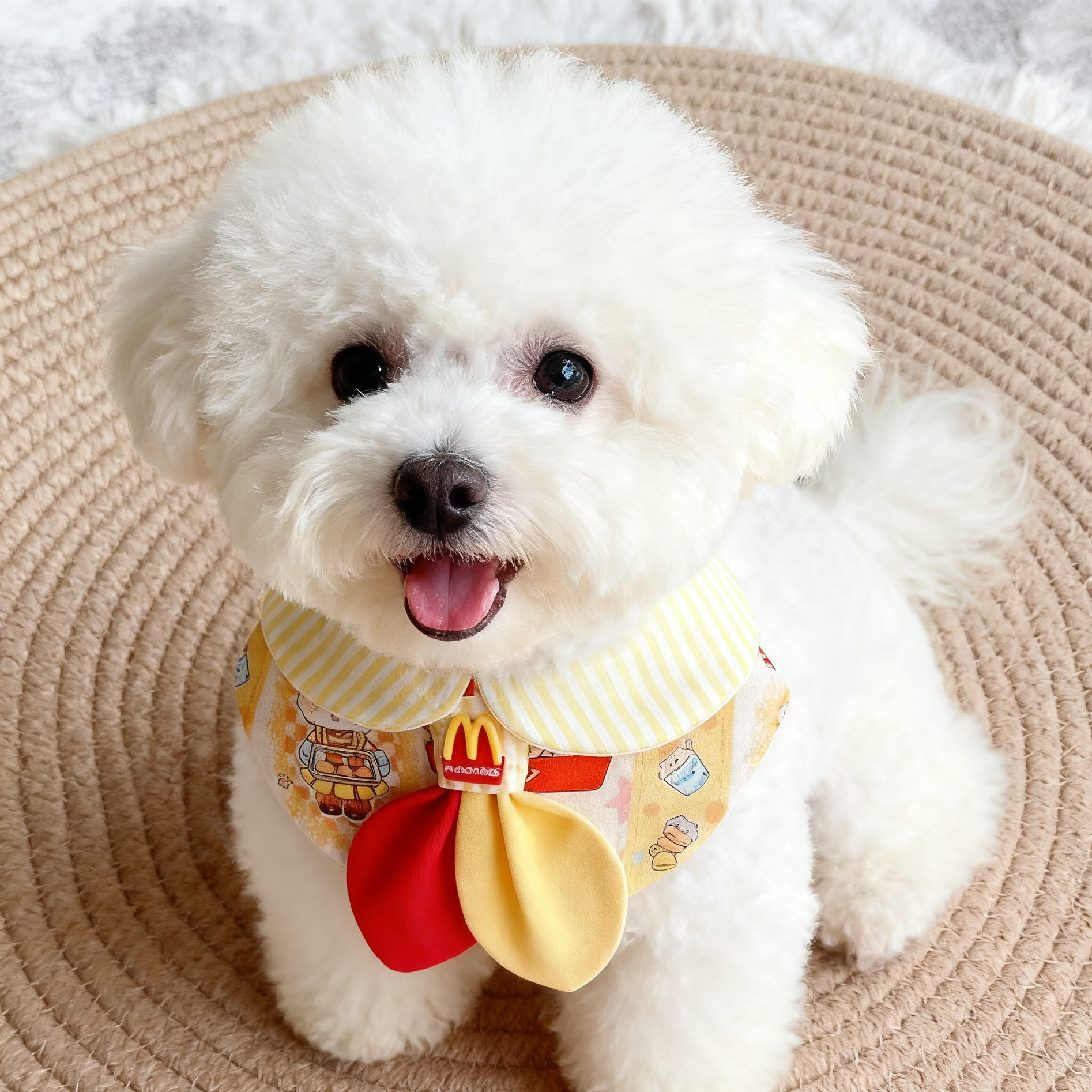 25新品宠物口水巾可调节双面狗狗三角巾口水围兜宠物衣服配饰围嘴