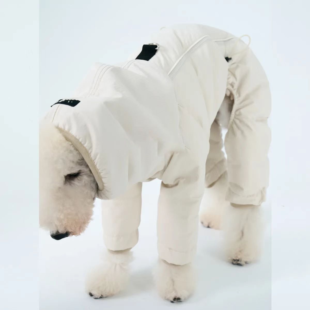 秋冬新款宠物狗狗衣服宠物四脚棉衣保暖小狗衣服泰迪冬装夹棉外出