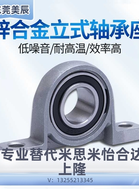 锌合金带座轴承微型轴承座KFL KP08 00 001 002 003 004 005 006