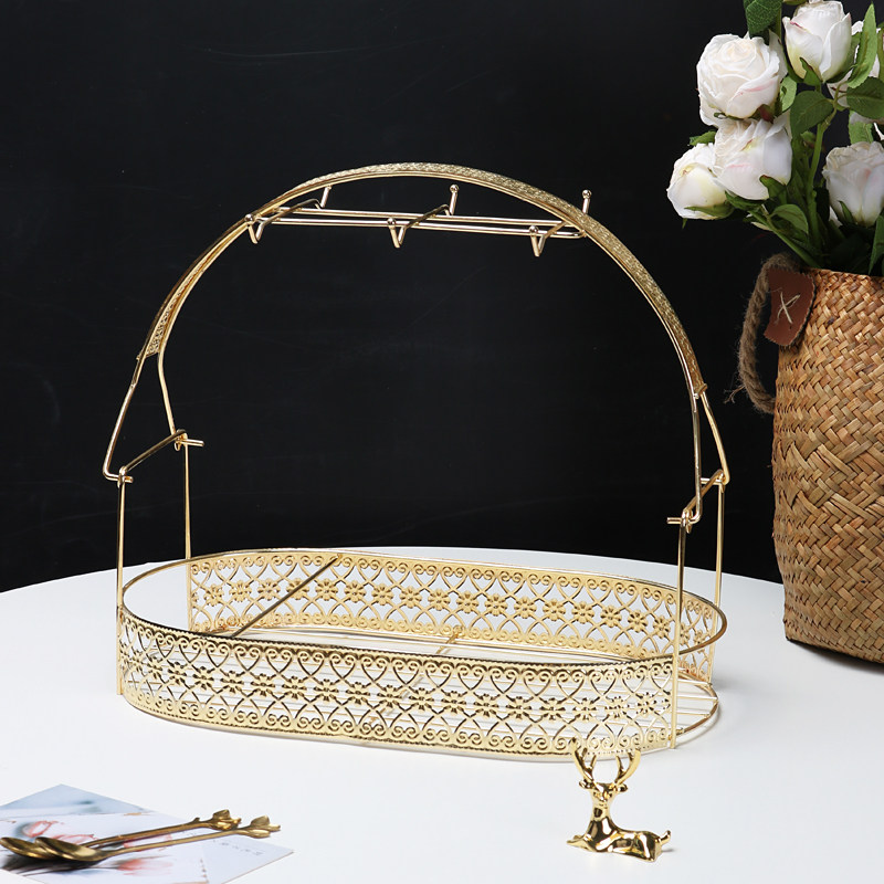 水杯置物架 咖啡杯影视下午茶茶具收纳提篮 卑职收纳沥水托盘家用,家庭/个人清洁工具,杯架,淘宝优惠券,粉丝福利购,淘宝优惠卷