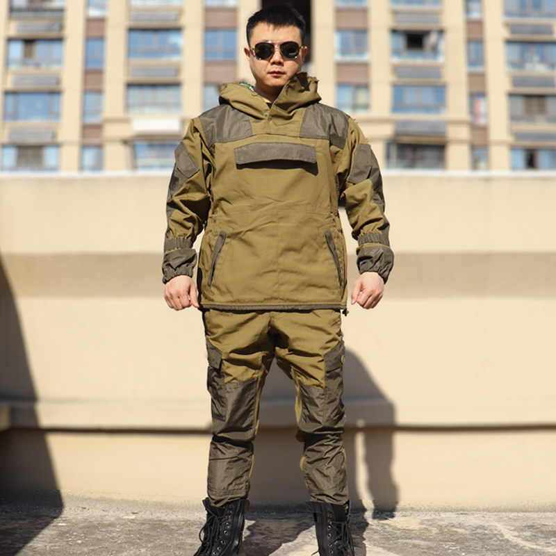 俄罗斯俄军郭卡特种作战训练服套装男暗区突围塔科夫保暖耐磨防水