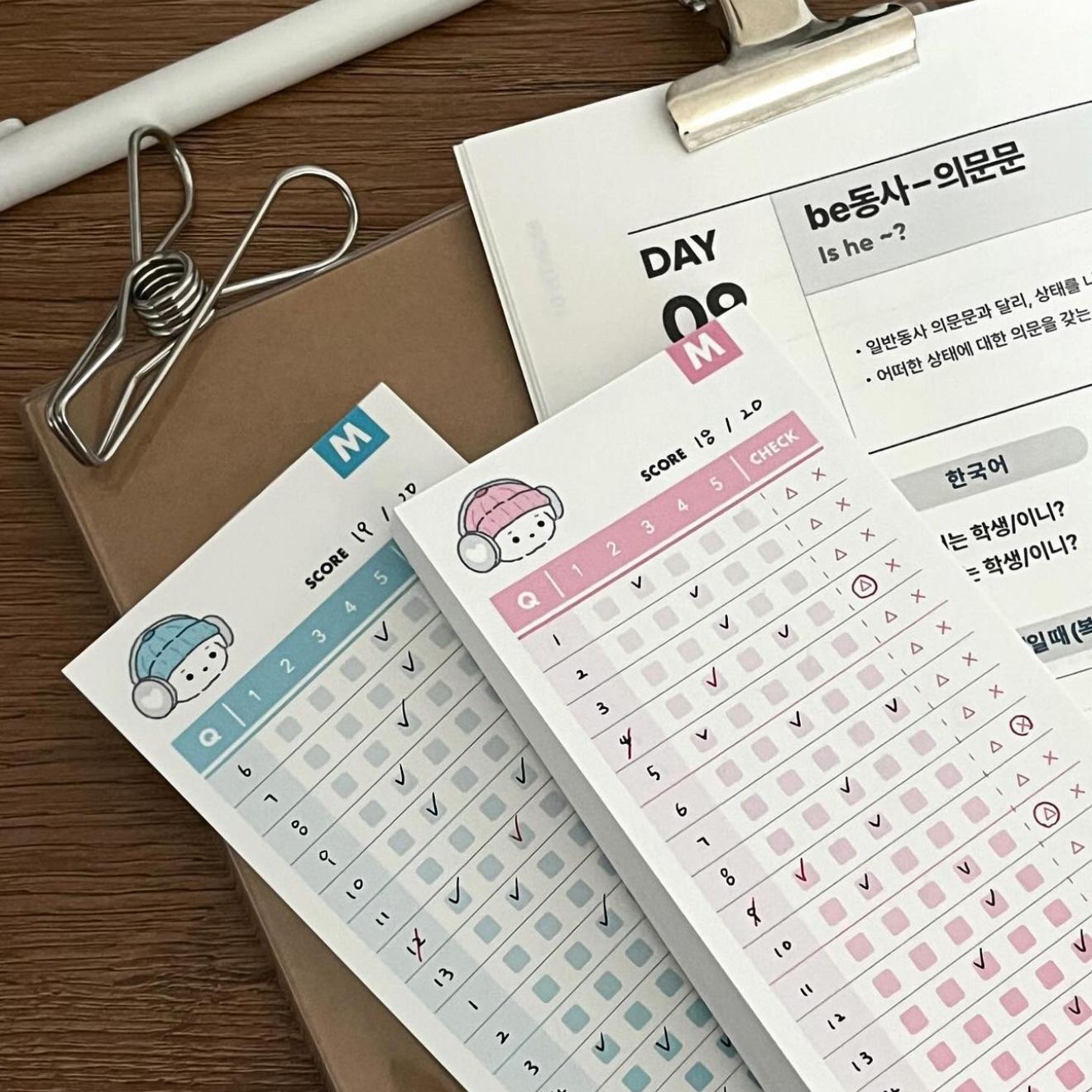 PerPer｜韩国进口yeori.shop帽子放屁狗超可爱答题卡可撕便签本