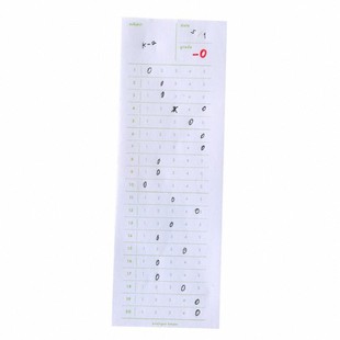 PerPer现货 | 韩国正品analogue keeper便签本OMR memopad答题卡