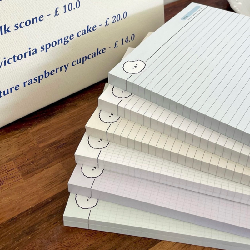 韩国sulbbange双面简约拍纸本B5