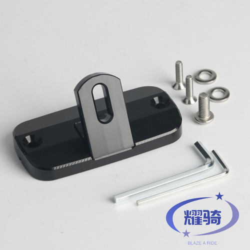 适用光阳赛艇S250油杯拓展支架S350胎压监测器固定底座S400上泵i.