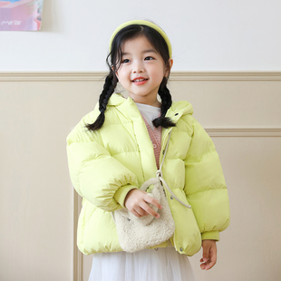送包包 8岁女童羽绒服外套 23227 宝宝羽绒服加厚中小儿童装