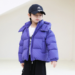 男童羽绒服短款加厚2024冬季新款亲子装儿童羽绒服90绒外套23951