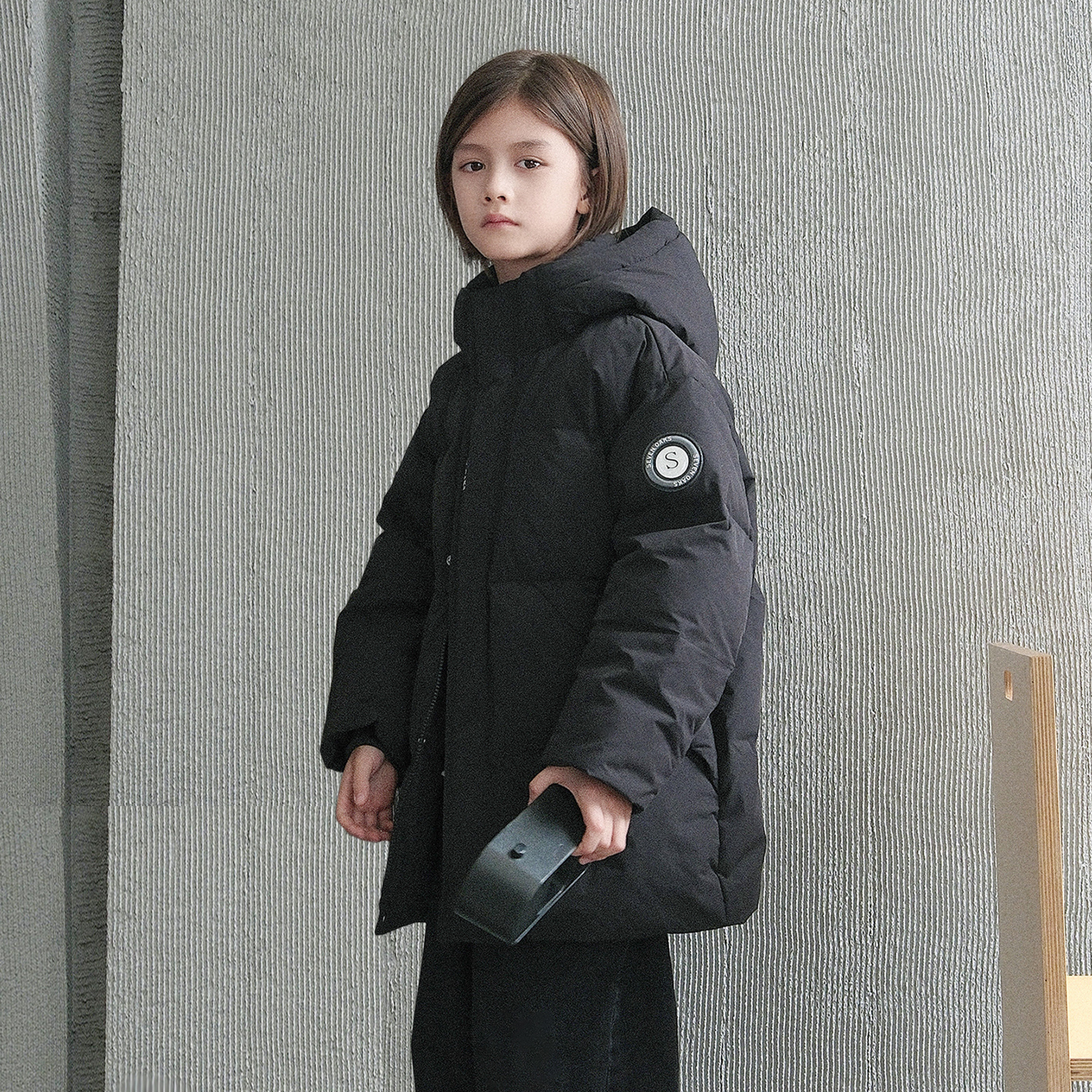 儿童羽绒服中长款2025冬季新款小中大男童羽绒服女童加厚亲子4091