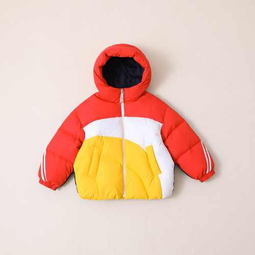 儿童羽绒服男童中长款加厚2-3-5-6岁女童羽绒服90-120[断码清仓]