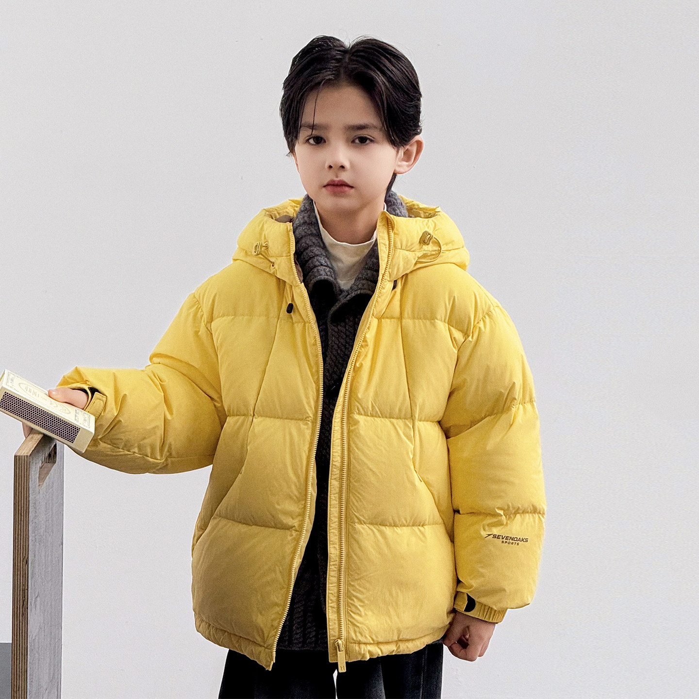 男童羽绒服短款2026冬季新款加厚儿童羽绒服小中大童亲子外套4075