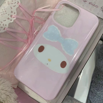 可爱ins粉色卡通xr适用13苹果12卡通14proMax手机壳iPhone11女15