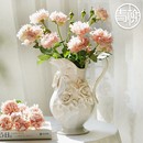 高档精致手工立体水培插花器 复古花瓶欧式 陶瓷鲜花花瓶客厅摆件
