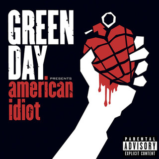 现货正版 绿日乐队 Green Day American Idiot 2LP 红白黑胶唱片