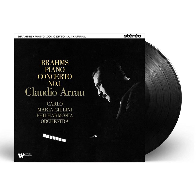 claudio arrau 阿劳 勃拉姆斯 第一钢琴协奏曲 lp黑胶唱片 12寸
