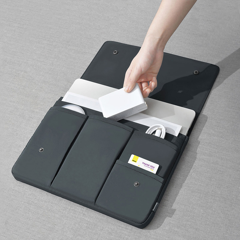 日系少年笔记本电脑包内胆包适用联想小米华为matebook14苹果macbook air13.3寸pro16女M3平板M4保护套15.6