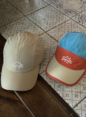 ETITW夏季新款速干透气山系登山棒球帽男女户外遮阳防晒鸭舌帽子