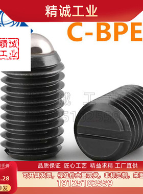 一字槽球头柱塞C-BPES/BPEU3/4/5/6/8/10/12/16