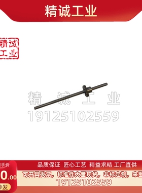 怡合达型压轧滚珠丝杠轴径6·导程1/2/LCB67-6-1-L80/100/120/360