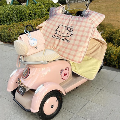 三轮车挡风被电动车冬2025新款挡风罩加厚冬季雅迪爱玛电瓶车通用