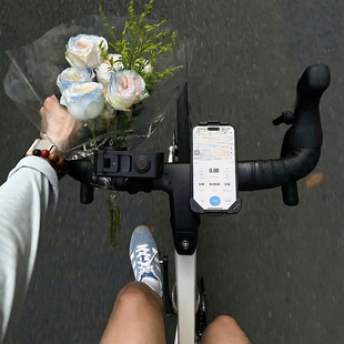 公路车手机支架骑行装备山地自行车手机架固定支架防震防抖通用