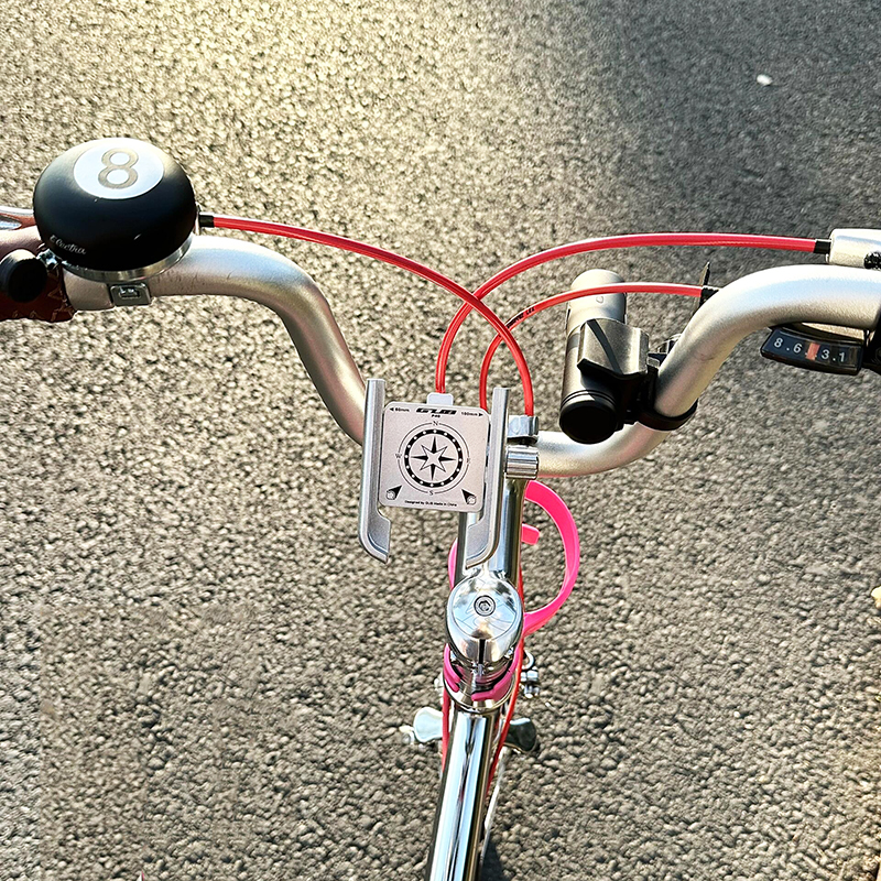 【骑行装备】自行车手机支架2025新款铝合金骑行导航旋转固定支架