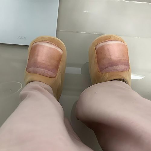 可爱加厚脚趾棉拖鞋秋冬季室内家居厚底保暖毛绒月子鞋包头踩屎感