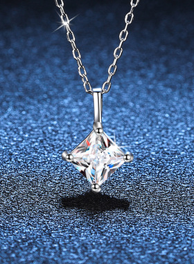 异形吊坠公主方钻小香风网红款