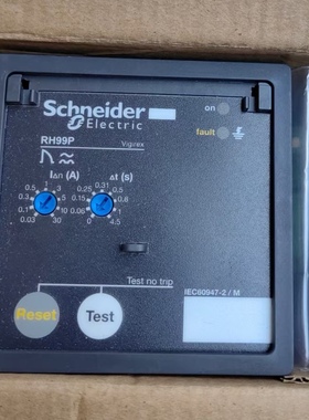 施耐德剩余电流动作继电器56273漏电故障保护Merlin Gerin RH99P