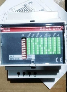 ABB SACE UVD欠压脱扣器延时继电器1SDA051361R1可调延时模块Tmax