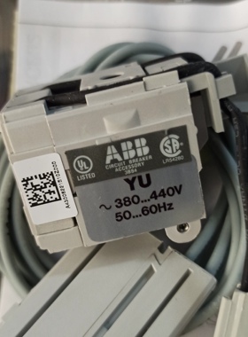 ABB塑壳断路器T4-T5-T6欠电压脱扣器 YU～ 380-440V线圈220-240v