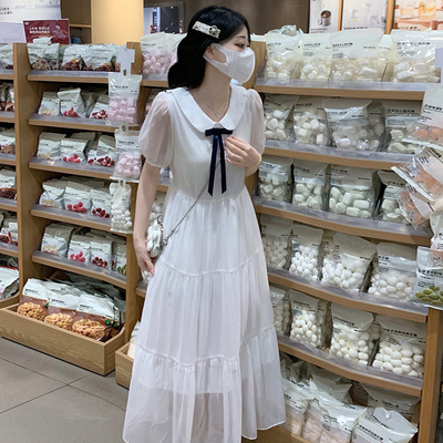初中生连衣裙高中生2026夏季新款毕业典礼生日公主裙学生仙女裙子