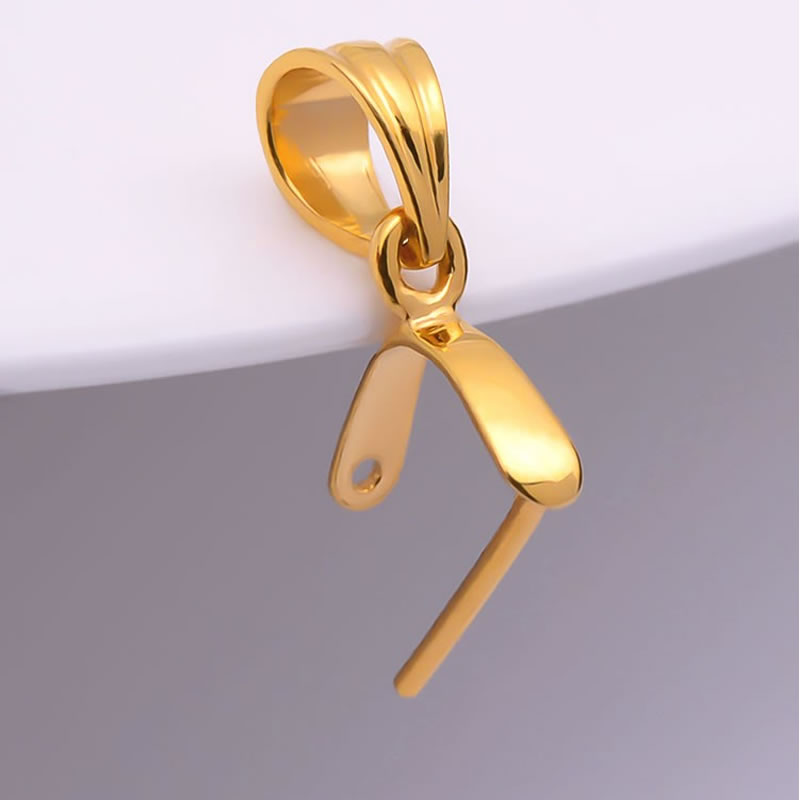 语瑶18K金加厚版活口瓜子扣