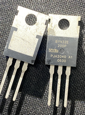 BYV32E-200 BYV32E 直插 TO-220AB 200V 20A 整流二极管芯片 原装