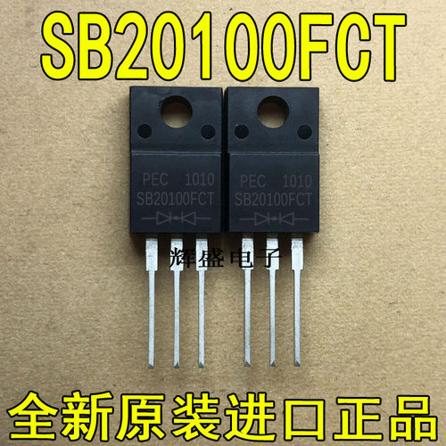全新原装进口 SB20100FCT PEC TO-220F 肖特基二极管 20A 100V